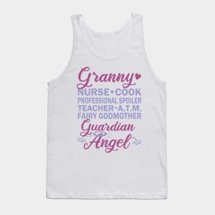 Granny Nurse Cook Spoiler Teacher ATM Fairy Angel Tank Top